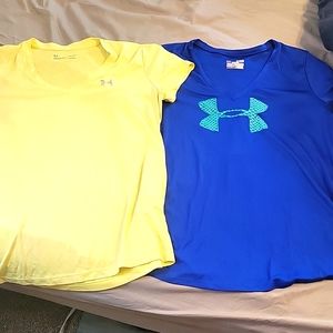UA dry fit tshirts